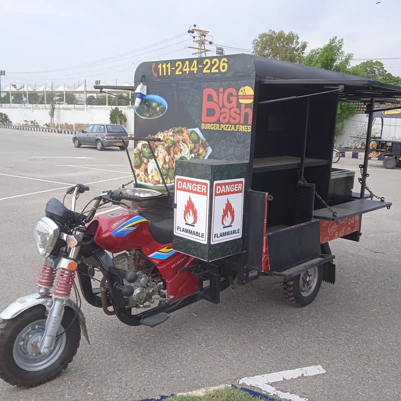 Loader Bike Pizza Cart for sale 0