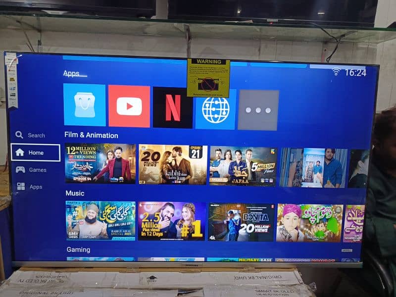 43,,inch Samsung Smart Led Tv New Model  3year waranty 03024036462 4