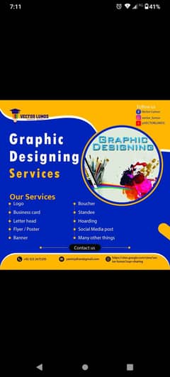 Graphic Designing services