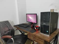 Desktop PC (CPU+Monitor+Keyboard+Wifi device)