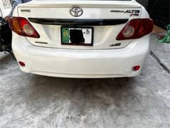 toyota corolla 2009 1 frount light & back light an bumper for sale