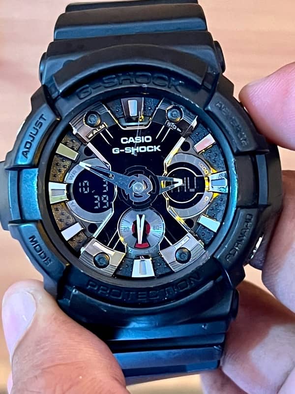 Casio G-Shock GA-201-1A 4