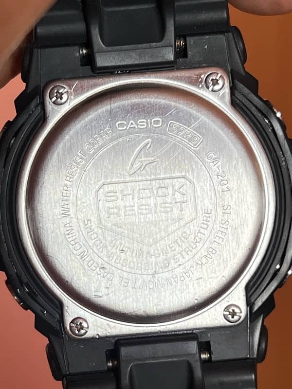 Casio G-Shock GA-201-1A 9