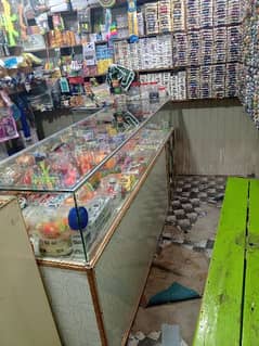 glass counter for shop