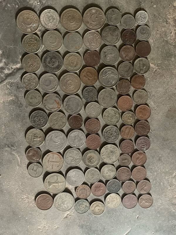 old and different countries coins 1