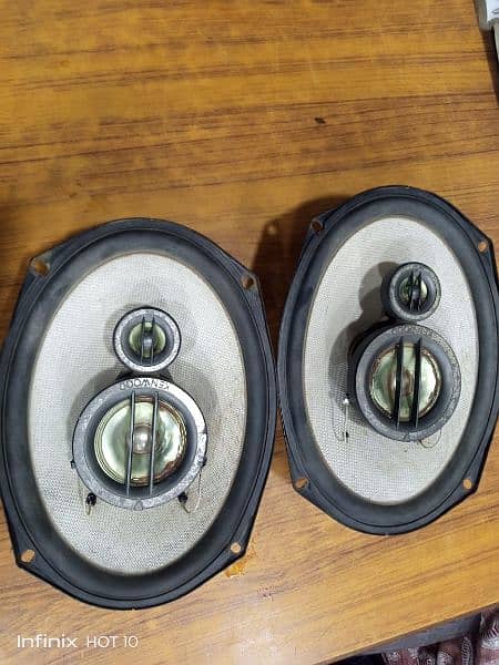 Kenwood 718 original amplifier supported woofer sound 0