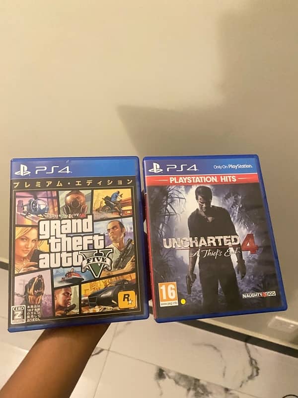 Uncharted 4 And GTA V 0