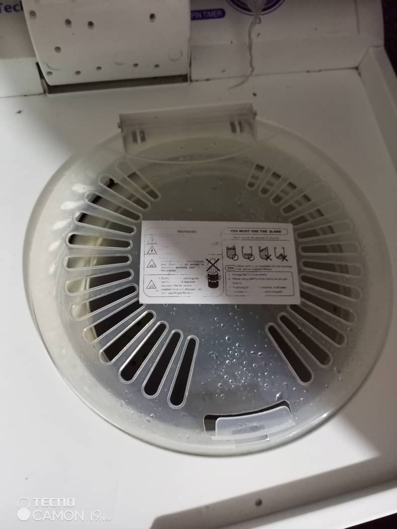 Haier HWM 100 as washing machine 4