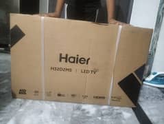 Haier LED TV model H32DMS BOX Pack