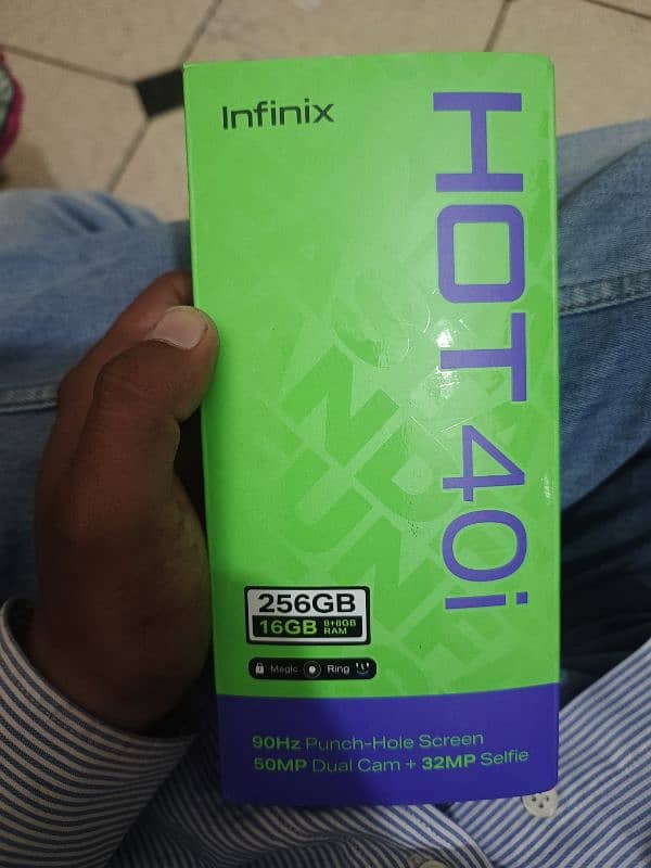 infinix hot 40i good condition 1