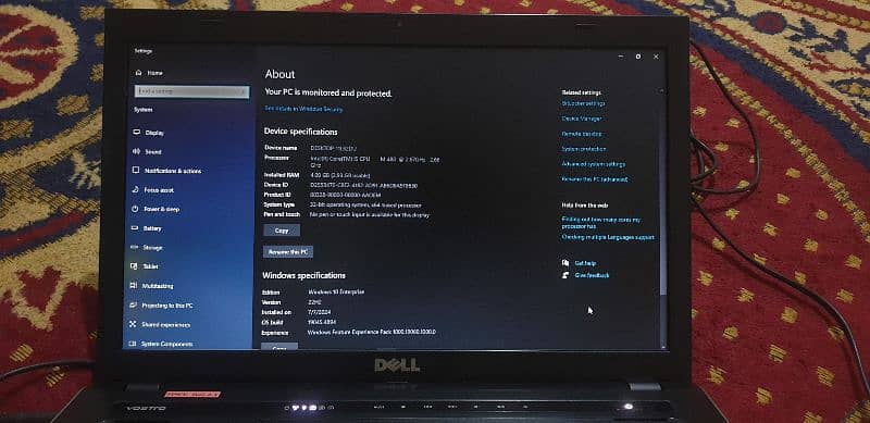 Dell "Core i 5 2nd genretaion" 10