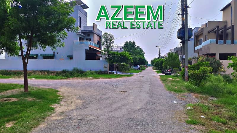 01 KANAL PLOT FOR SALE BLOCK A NEAR PARK 1