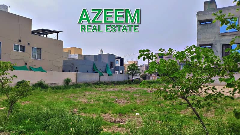 01 KANAL PLOT FOR SALE BLOCK A NEAR PARK 3