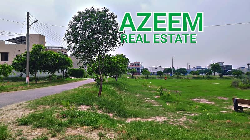 01 KANAL PLOT FOR SALE BLOCK A NEAR PARK 4