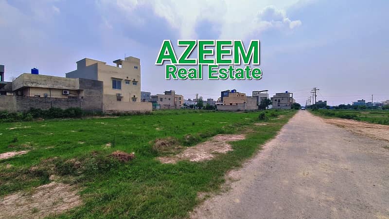 01 KANAL PLOT FOR SALE BLOCK A NEAR PARK 17