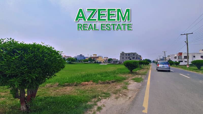 01 KANAL PLOT FOR SALE BLOCK A NEAR PARK 18