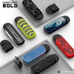 Depuff Bold Vape 15mah Battery with 2 Refillable 5ML Tanks