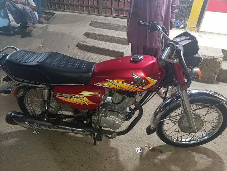 HONDA CG125 2021 KARACHI NUMBER 1