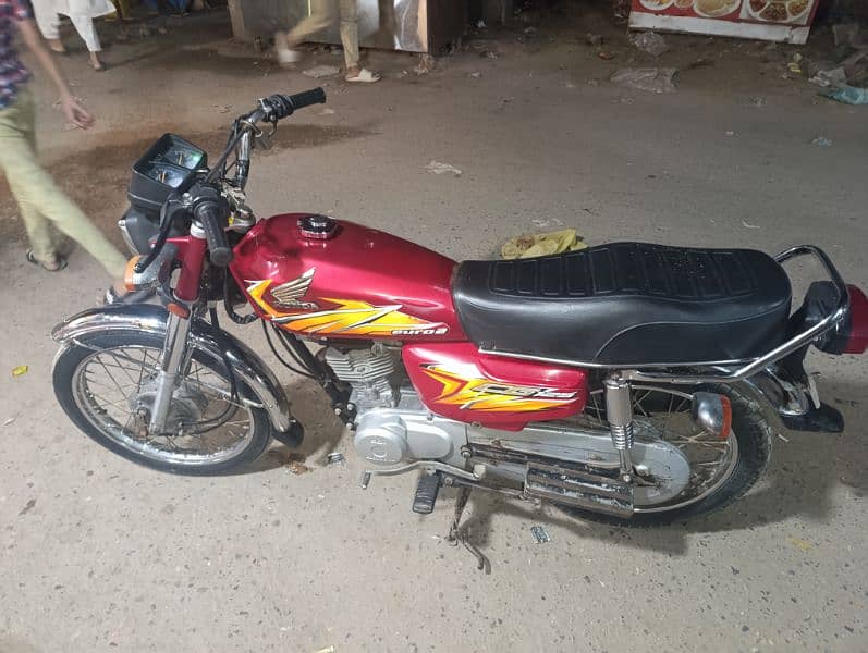 HONDA CG125 2021 KARACHI NUMBER 2