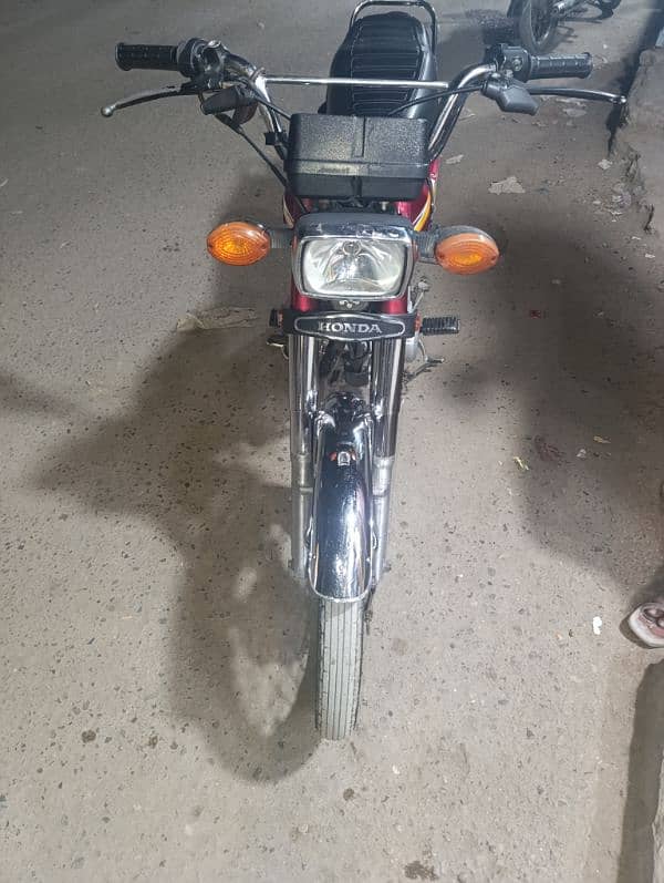 HONDA CG125 2021 KARACHI NUMBER 4