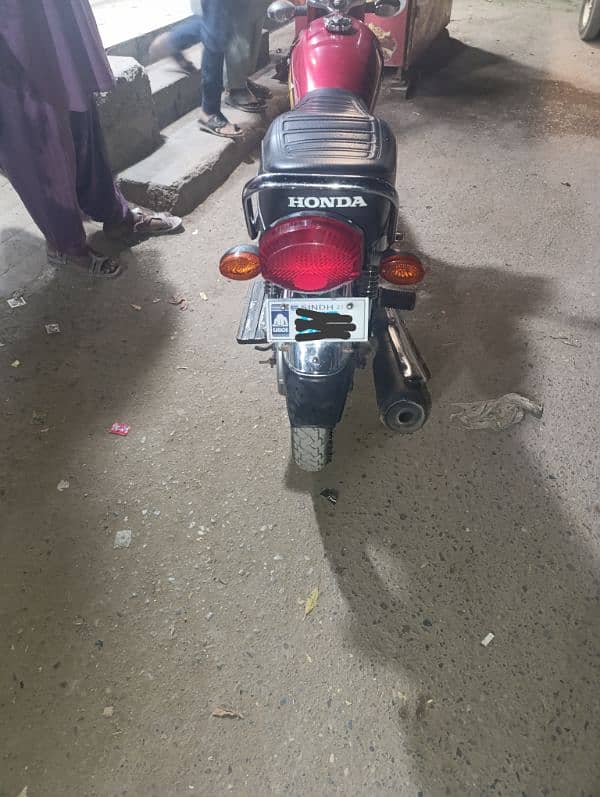 HONDA CG125 2021 KARACHI NUMBER 5