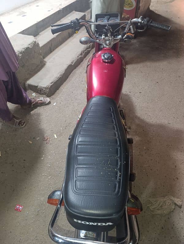 HONDA CG125 2021 KARACHI NUMBER 6