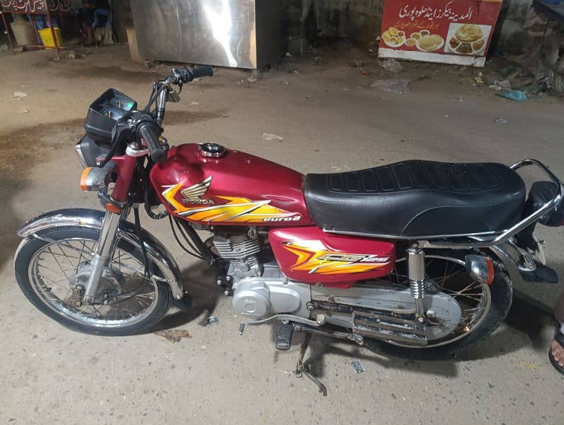 HONDA CG125 2021 KARACHI NUMBER 7