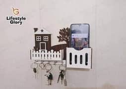 Lifestyle Glory Brand Wooden Home Tree Mobile and Keys Holder