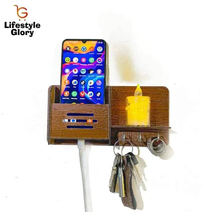 Lifestyle Glory Brand Wooden Home Tree Mobile and Keys Holder 2