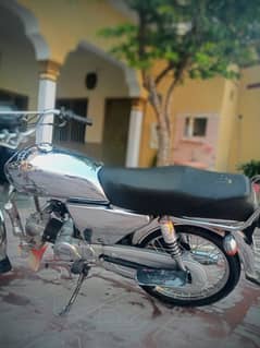 70 cc bike urgent sale neat condition