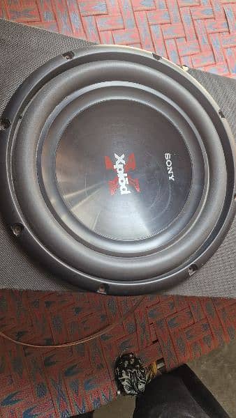 SONY XPLOD SUBWOOFER AND AMPLIFIER 1