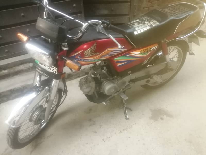 Honda CD70 19/20 bilkul apni jenwan halat main home used 1