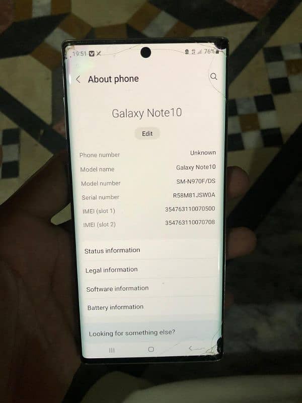 Samsung note 10 5