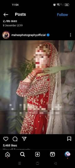 Bridal lehenga 0