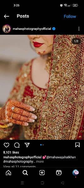 Bridal lehenga 2