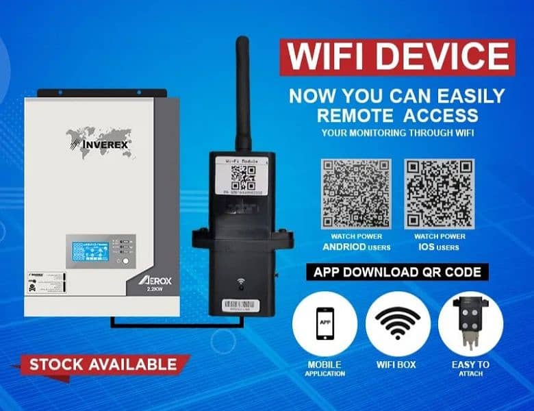 Wifi Module for MPPT Solar Off-Grid Inverters 0