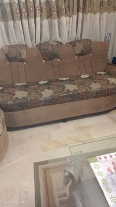 bit sofa set for sale can negotiate a bit just like new