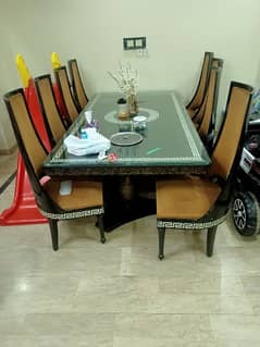 dining with 8chairs