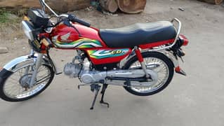 Honda 70cc bike for sale documents ok