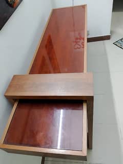 Mdf wooden console table. condition 9/10