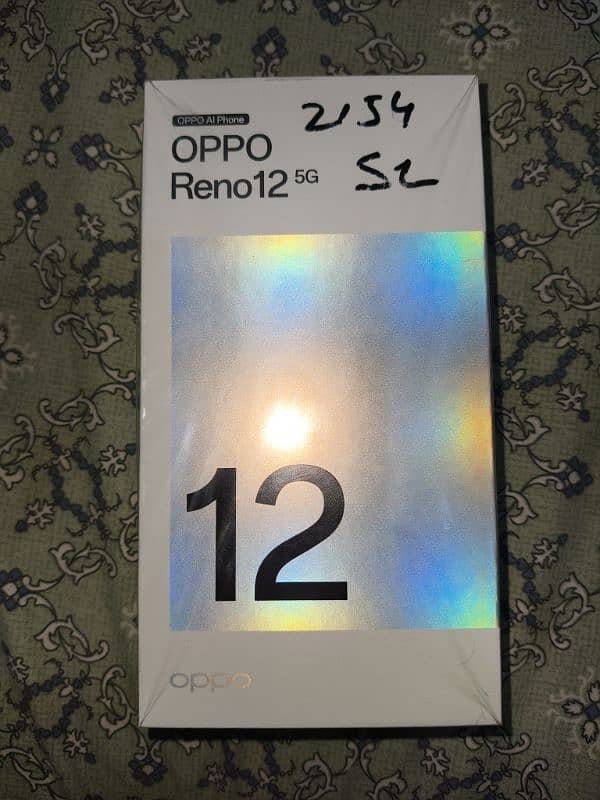 Oppo Reno 12 5G 24GB ram, 512 Gb rom 2