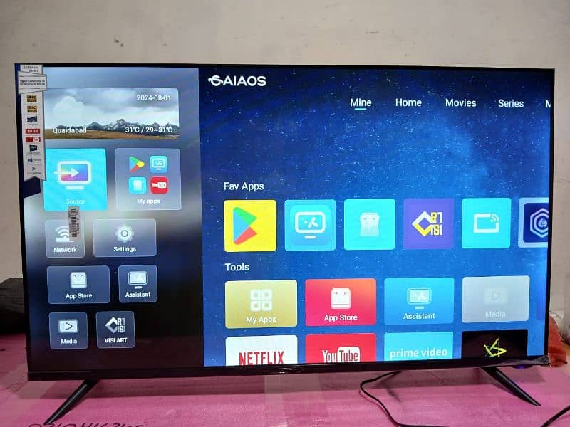 48 INCH SMART LED TV WITH MIRA CAST 2