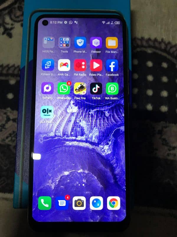 Tecno Camon 16 se 6ram 128memory with Box  exchange possible 2