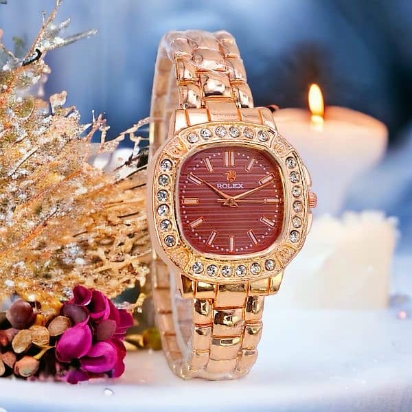 ROLEX BRAND WOMEN WATCH 5