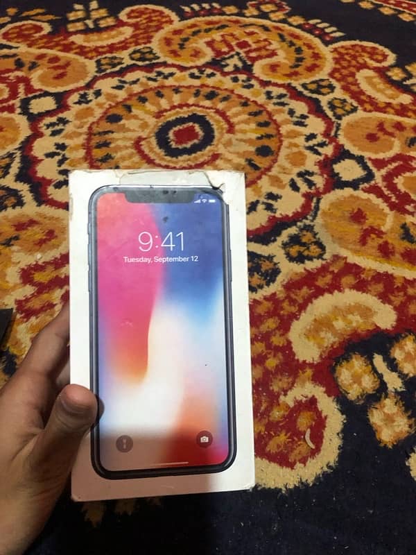 iPhone X pta 64 gb with box 2