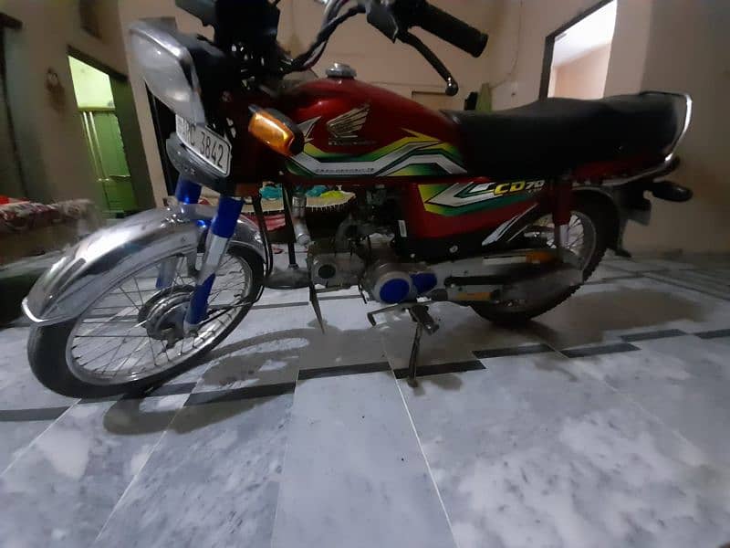 Honda CD 70 2023 model For sale Single Handed used 2