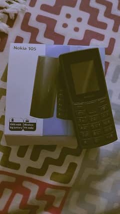 Nokia 105 2024, Black colour, Just box opened, brand new. 0