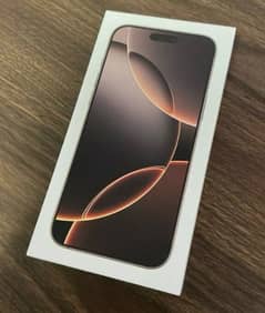 iphone 16 pro max 512 desert titanium lla non active factory unlock