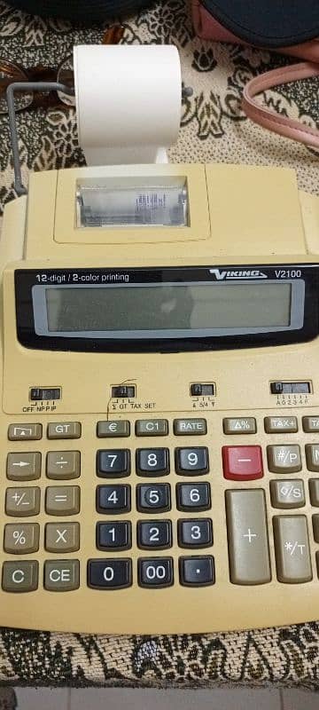 Viking V2100 12 digit 2 Color Printing 0