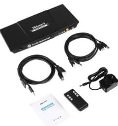 TESmart Newest HDMI KVM Switch 4 Port 4 k 60HZ KVM cable USB 2.0 to